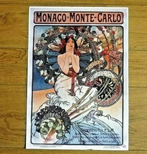Affiche monaco monte carlo - -,