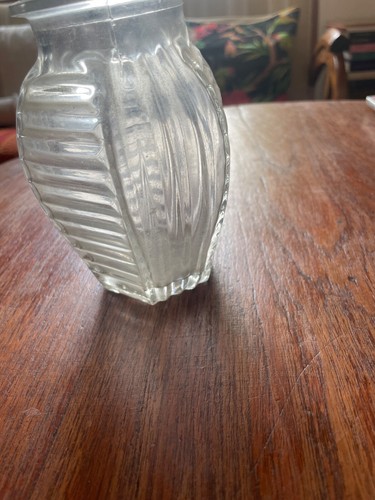 Vase verre art déco - verre,
