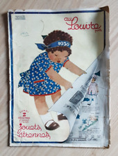 Catalogue de jouets " Au