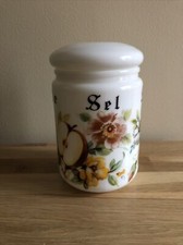 Ancien pot à gros sel, bocal