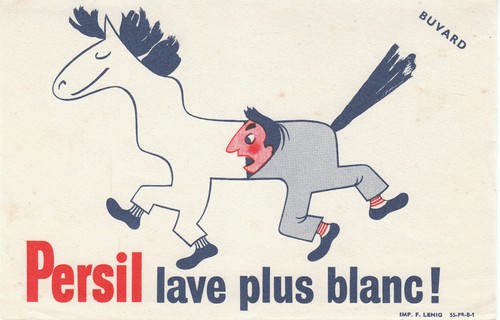 Buvard vintage lessive - , persil