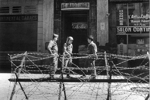 Guerre algérie barbelés - guerre,