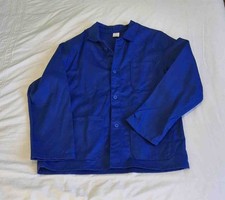 Veste bleu de travail homme Sans Pareil Taille 2 L vintage mais neuve (Lot C)