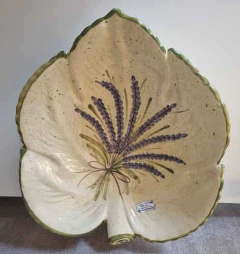 Vallauris grand plat fait main - grand,
