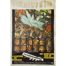 THE POSEIDON ADVENTURE Belgian Movie Poster  - 14x21 in. - 1972 - Irwin Allen, G