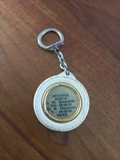 Porte Clefs Pneu AUTAVIA SIMCA vintage 60 - METZ - Trèfle 4 Feuilles