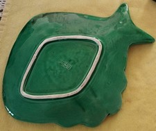 Ancien Plat en Forme de Poisson - Cerenne - Céramique de Vallauris - Vide Poche