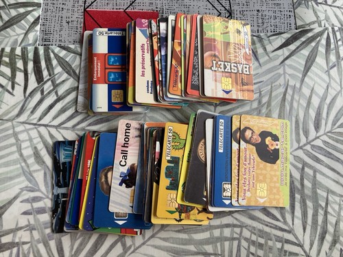 Lot cartes téléphonique - lot,