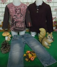 lot 9 vêtements enfant 2 ans garçon,pantalon,chemise,sweat,jean,pull,veste sport