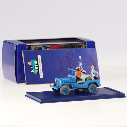 Atlas willys jeep - (tintin),