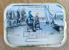 Boîte de sardines Maquereaux Lisette Concarneau / vide