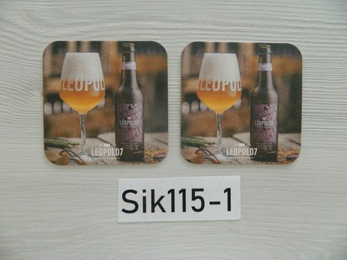 Lot sous bock leopold - 2,