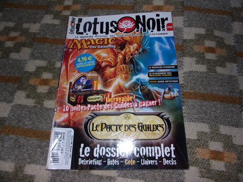 Magazine lotus noir numéro - noir,