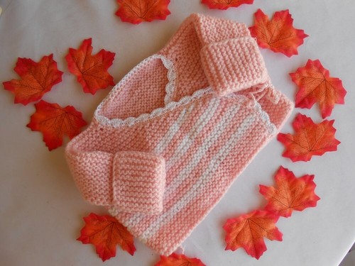 Brassière tricot naissance