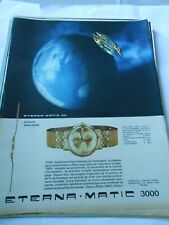 Publicité advertising 1963  Eterna Matic 3000 montre