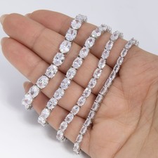 Bracelet De Tennis En Argent