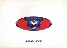 Catalogue Brochure Venturi 400 GT 1995 Anglais / English