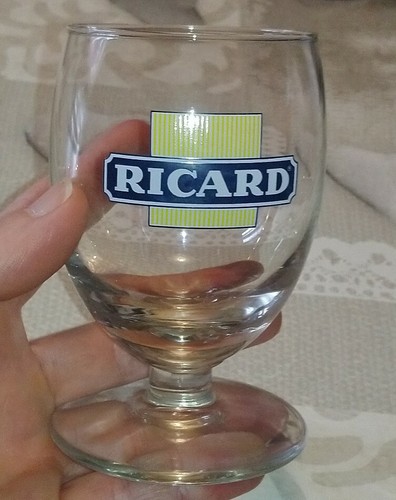 Ancien verre ballon - ancien, ricard
