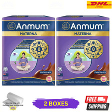 2 X Anmum Materna Lait 650G Saveur Chocolat Pour Femme Enceinte