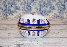 Vintage - Oeuf  en porcelaine - Collection -Décoration