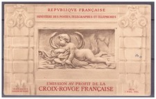 CARNET CROIX ROUGE ANNEE 1952 NEUF** COTE 550€