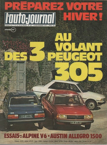 Auto journal 1977 alpine - journal, 20