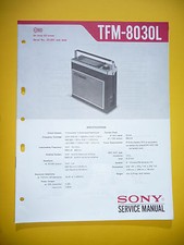 Service Manuelle pour sony