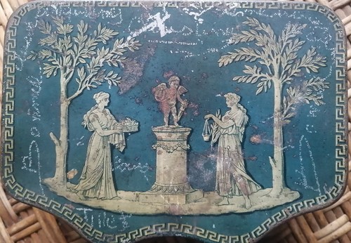 Ancienne boite tole - ancienne,