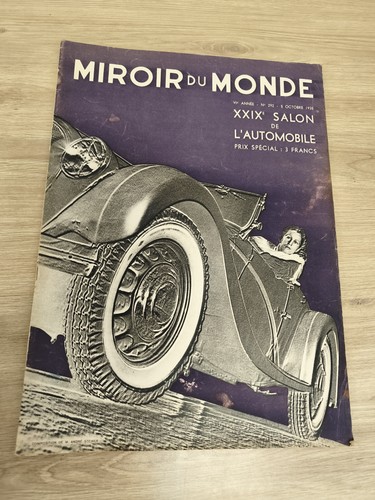 Ancien journal miroir monde - journal, du