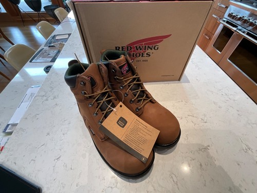 Men red wing - toe, 6