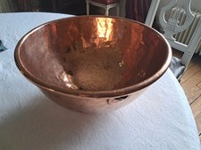 Ancien cul de poule en cuivre,  Fin XVIIIème Début XIXème