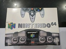 Nintendo 64 Noir Transparente Complète Comme Neuve