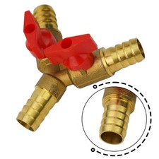 Vanne en laiton 3 voies facile à installer pour différents raccords de plomber