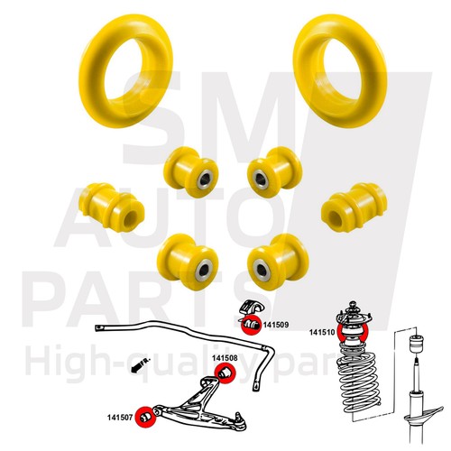 Kit silentblocs suspension - silentblocs, de