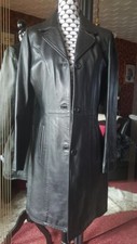 Manteau cuir véritable