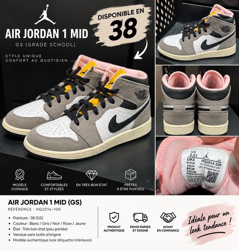 Air jordan mid taille - air, –