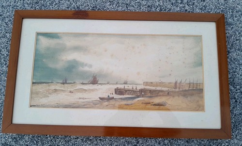 Ancienne peinture aquarelle - peinture,