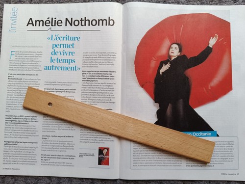 Amélie nothomb magazine - nothomb,
