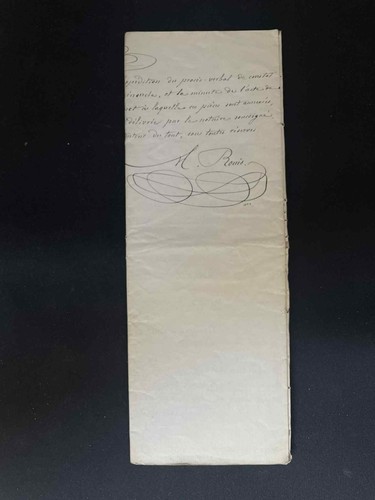 Vieux papier ancien acte civil - papier,