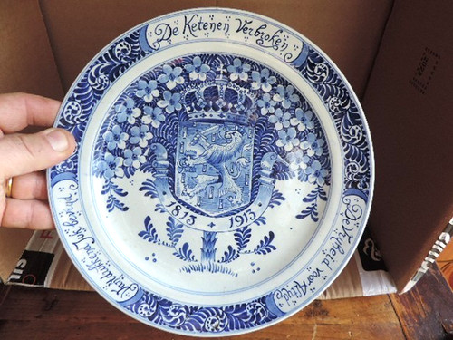 Ancienne assiette faience - ancienne,