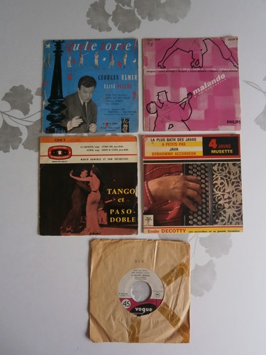 Vinyles tours années - 45,