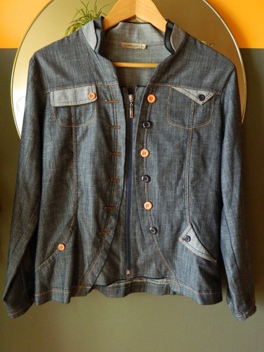 Veste jeans femme 40 - veste, en