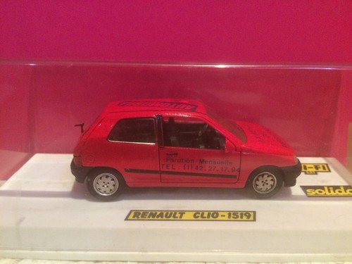 Solido superbe renault clio - solido,
