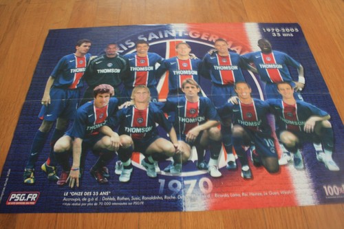 Poster equipe ans psg - poster,