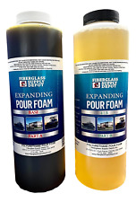 4 Lb. Density Expanding Pour Foam, 2 Part Polyurethane Closed Cell Liquid Foam f
