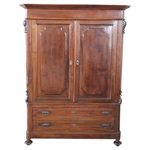 Armoire ancienne noyer - armoire,