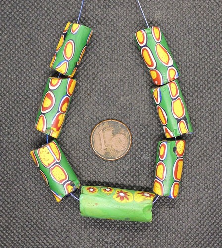 Perles millefiori verre - perles,