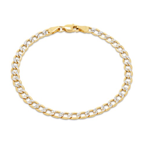 14k jaune 5mm diamant - or, 4.5mm