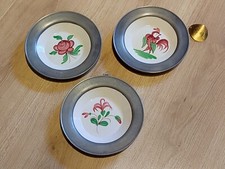 3 petites assiettes DESVRES