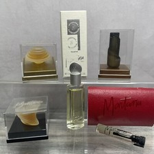 Lot 4 miniatures de parfum MONTANA : Eau d'argent, parfum d'homme, ...